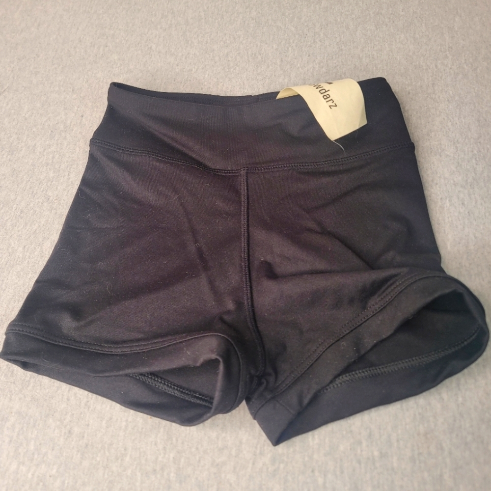 Girls Large Bike Booty Athletic Shorts